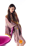 Kimono Robe - HAU-te Couture - 100% Silk Twill