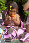 Fuzzy Caterpillars - Hooded Kid Beach Towels